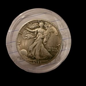 1918 Walking Liberty Half Dollar